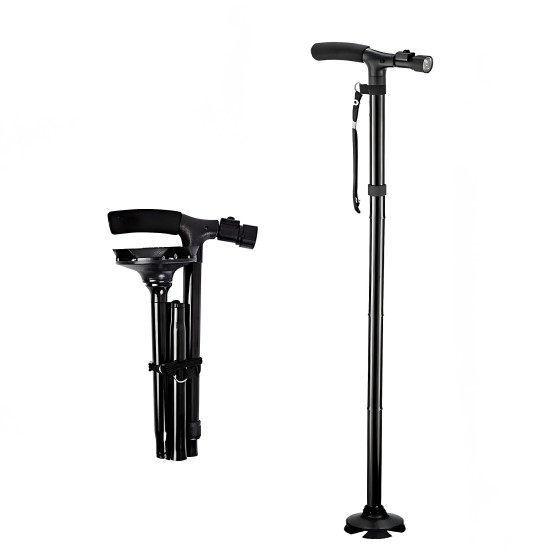 Foldable Cane with Led Light