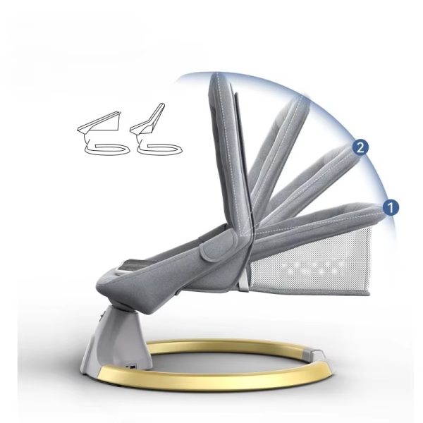 2025 New Hot Sale 5 in 1 Electric Baby Rocking Chair - Image 3