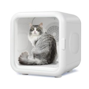 Ultra-quiet intelligent temperature-controlled pet hair grooming automatic drying box