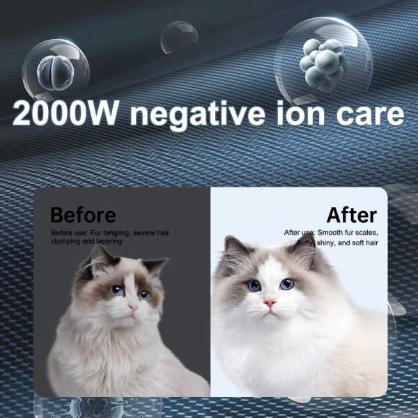 Ultra-quiet intelligent temperature-controlled pet hair grooming automatic drying box - Image 4