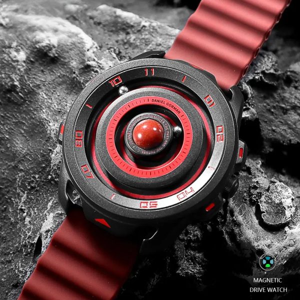 Planet design waterproof luminous sports quartz men's watch - Image 2