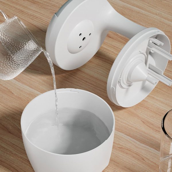 Anti-Gravity Water Droplet Humidifier with LED Clock Display - Image 4