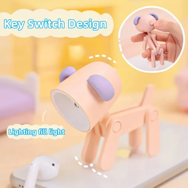 Cute LED Mini Puppy Night Light - Image 4