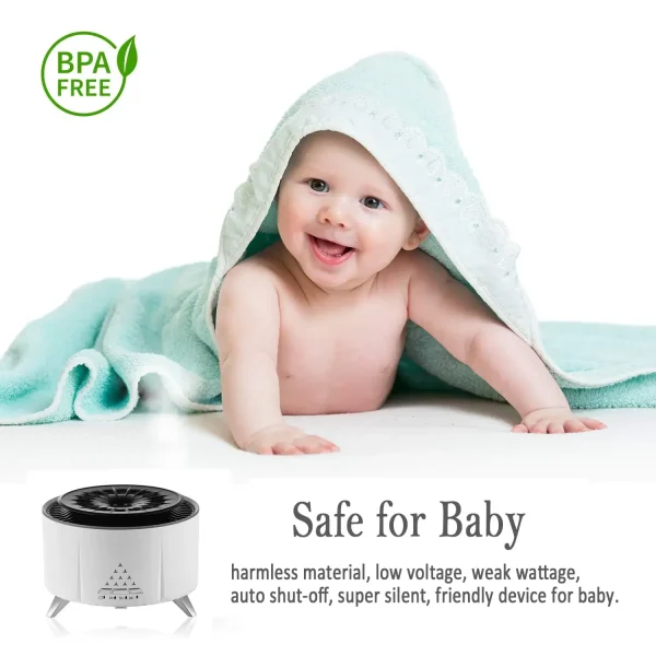 Diffusers for Essential Oils Large Room Cool-Looking Jellyfish Mist 350ml - Image 6