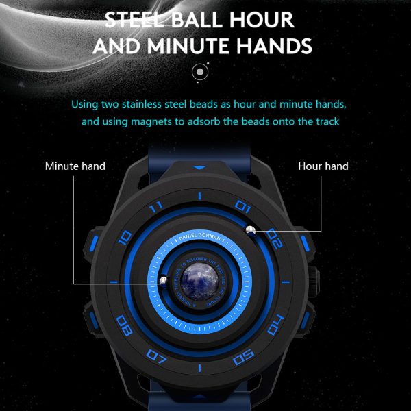 Planet design waterproof luminous sports quartz men's watch - Image 4