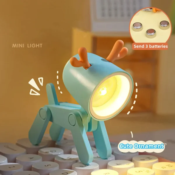 Cute LED Mini Puppy Night Light - Image 2