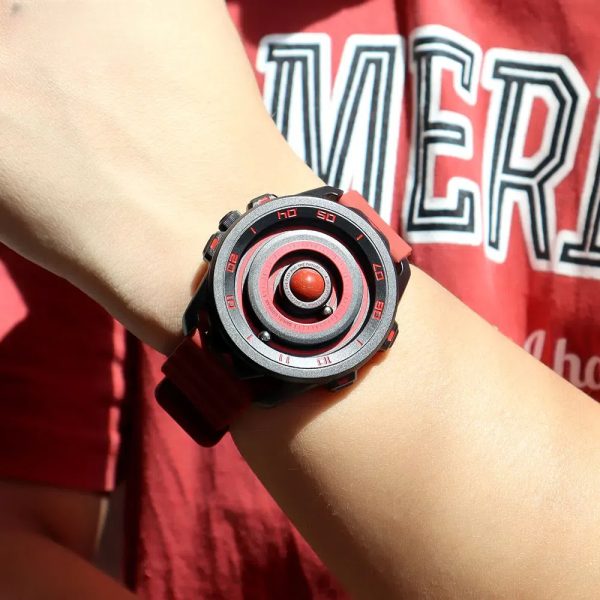 Planet design waterproof luminous sports quartz men's watch - Image 3